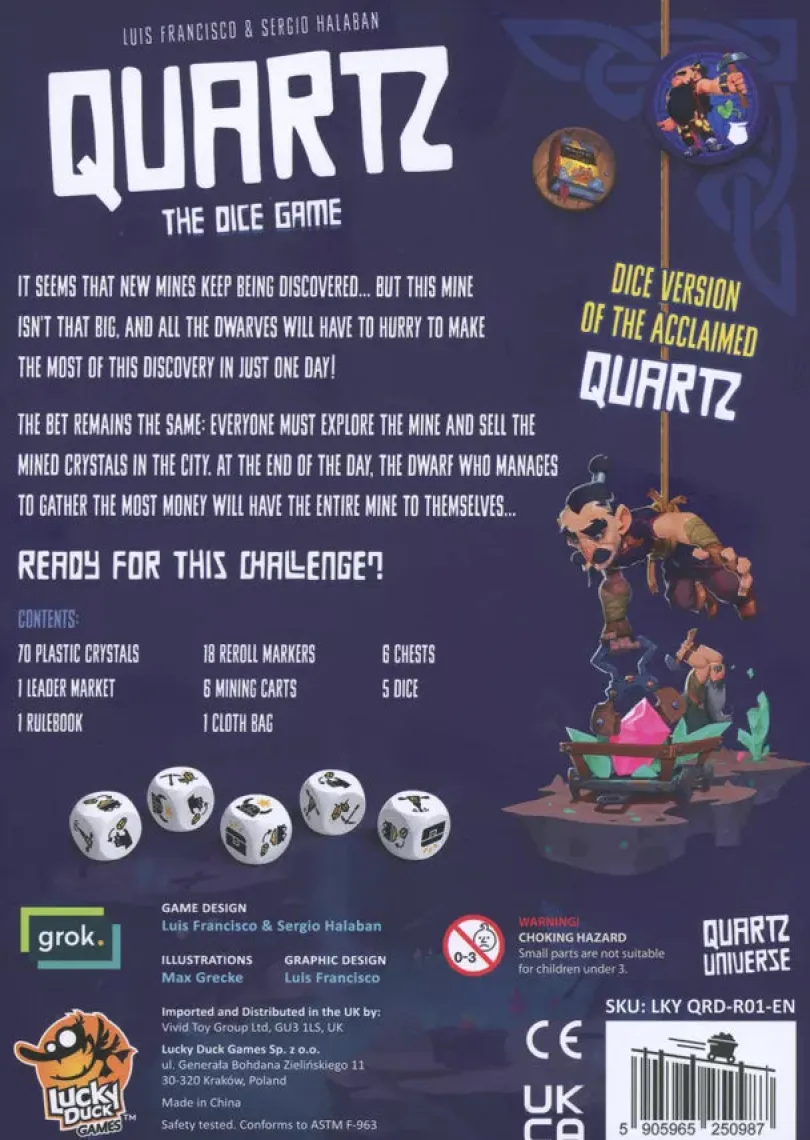 Quartz The Dice Game