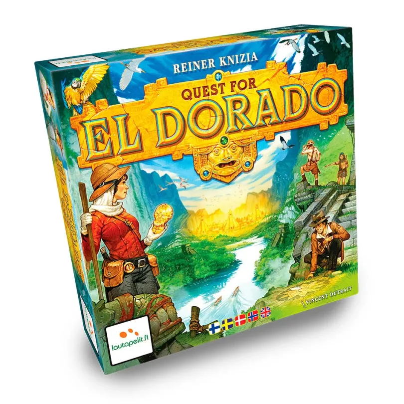 Quest for El Dorado (Nordisk samt Engelsk Utgåva)