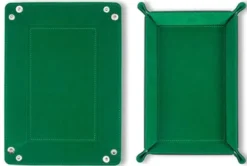 Rectangle Folding Dice Tray (Green)