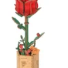 Red Rose Wooden Flower Bouquet Rowood Rolife