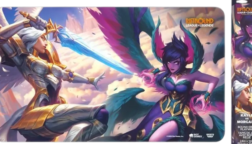 Riftbound: League of Legends TCG: Vendetta Playmat - Kayle vs Morgana