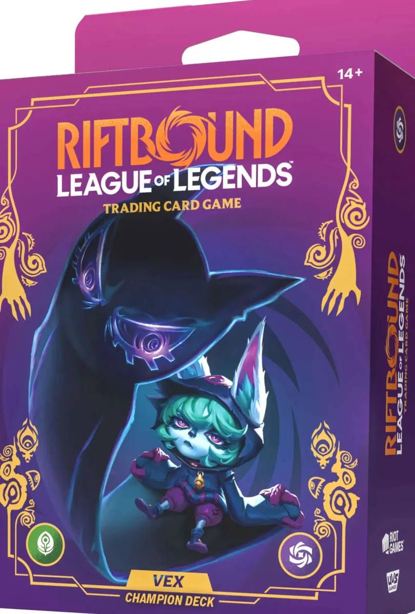 Riftbound League Of Legends Tcg Unleashed Champion Deck Vex