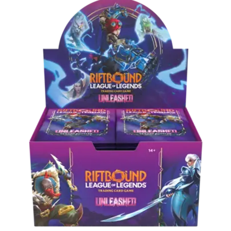 Riftbound: League of Legends TCG - Unleashed Booster Display (24 packs)
