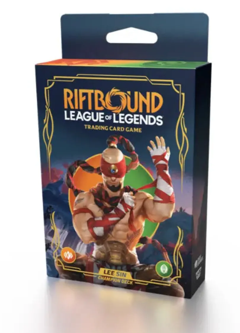 Riftbound: League of Legends TCG - Set One: Origins Champion Deck - Lee Sin