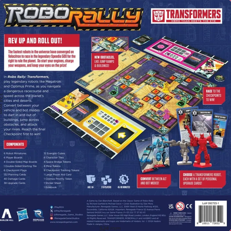 Robo Rally Transformers
