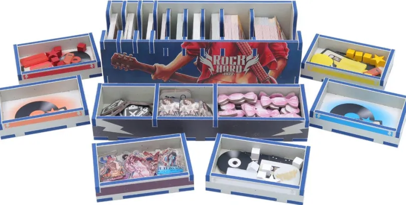 Rock Hard 1977 COLOUR INLAY Set