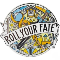 Roll Your Fate Spinner Pin