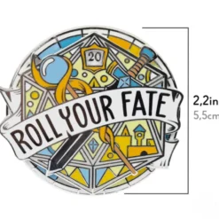 Roll Your Fate Spinner Pin