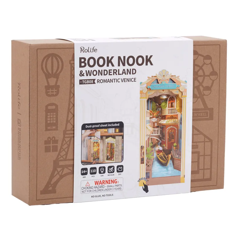 Romantic Venice - Book Nook Kit - Rolife