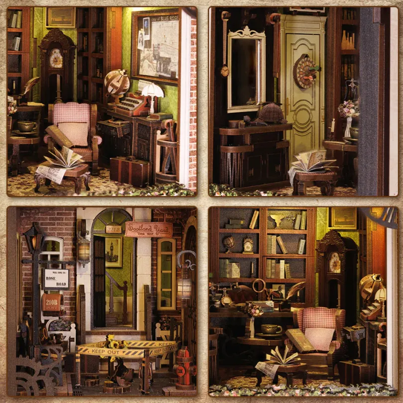 Rose Detective Agency - Book Nook Kit - CuteBee