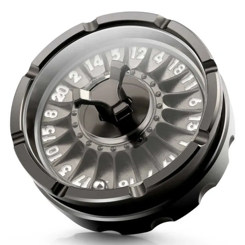 Roulette Dice D20 Black/White