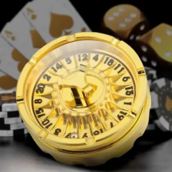 Roulette Dice D20 Guld
