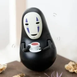 Round Bottomed Figurine No Face's coffe time - Spirited Away