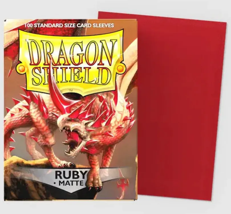 Ruby - Matte Sleeves - Standard Size (100)