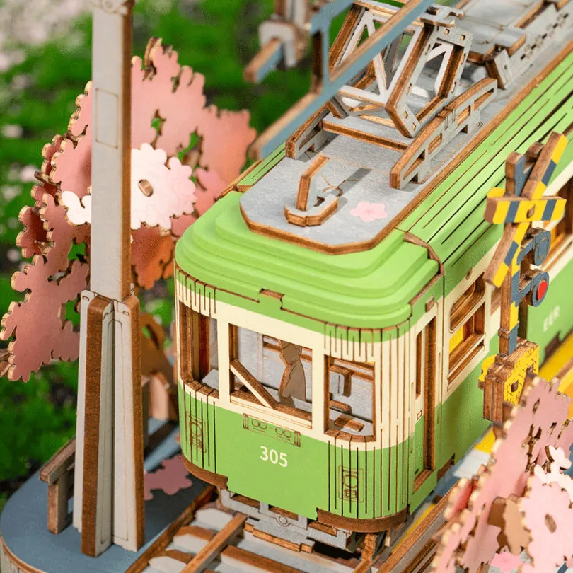 Sakura Journey 3d Wooden Puzzle Diy Rolife Rolife