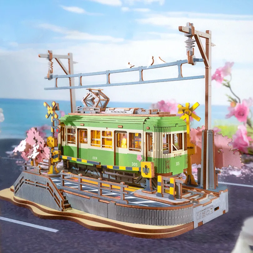 Sakura Journey 3d Wooden Puzzle Diy Rolife Rolife