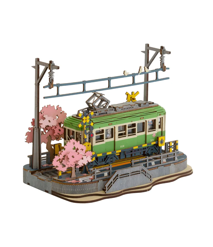 Sakura Journey 3d Wooden Puzzle Diy Rolife Rolife