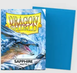 Sapphire - Matte Sleeves - Standard Size (100)
