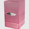 Satin Tower Deckbox Glitter Pink