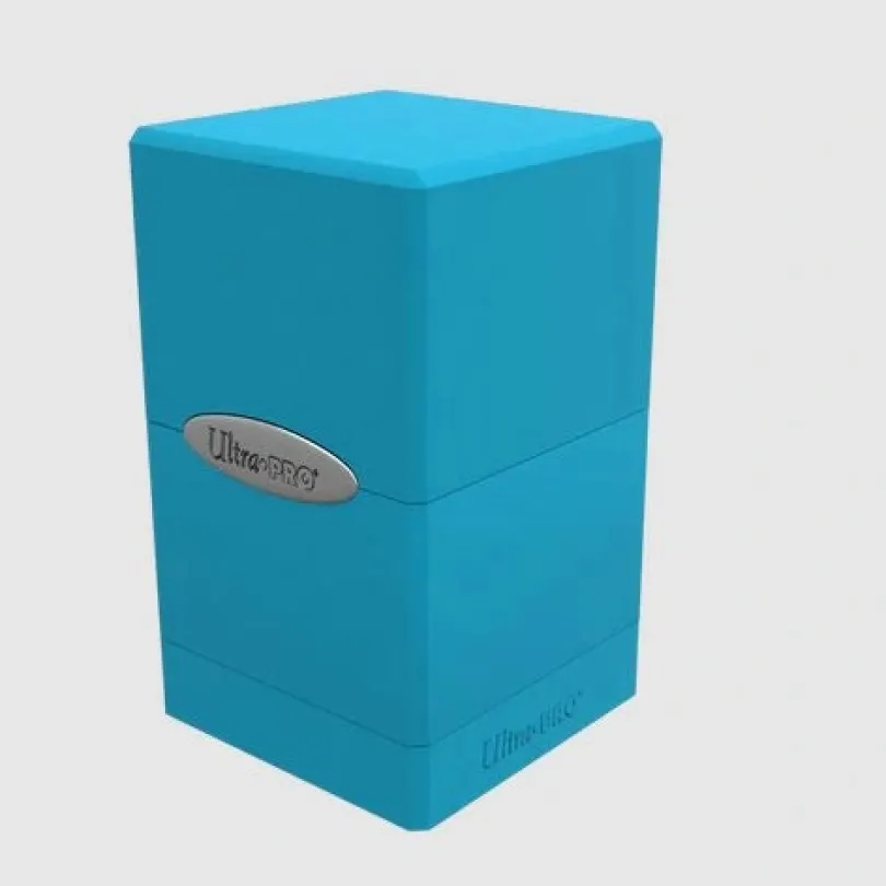 Satin Tower Deckbox Light Blue