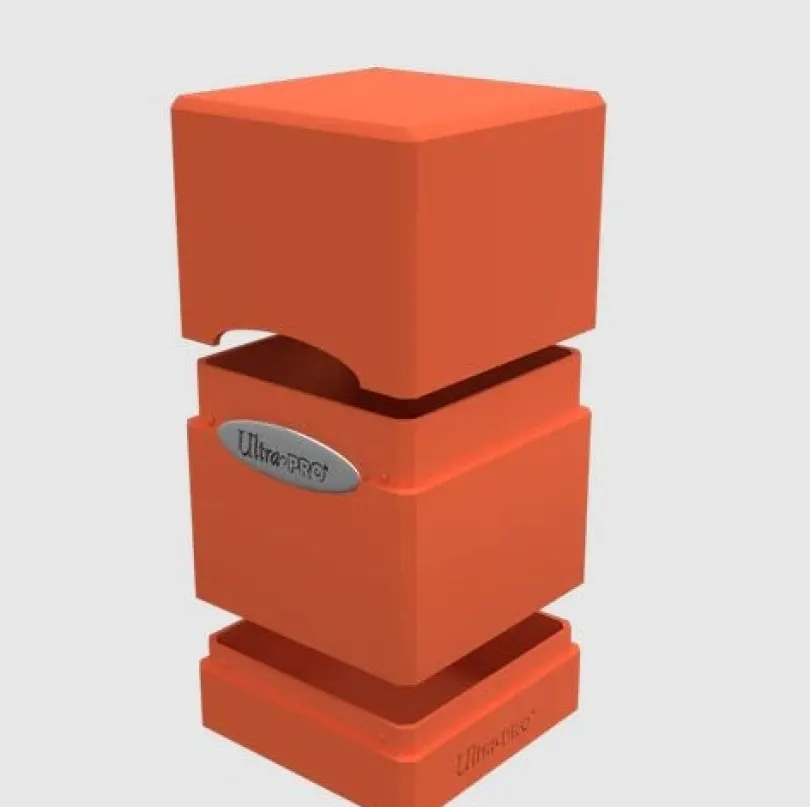 Satin Tower Deckbox Orange