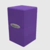 Satin Tower Deckbox Purple