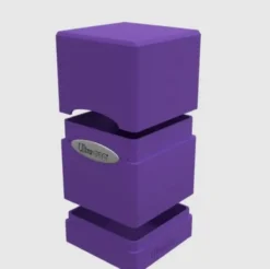 Satin Tower Deckbox Purple