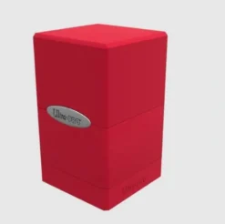 Satin Tower Deckbox Red