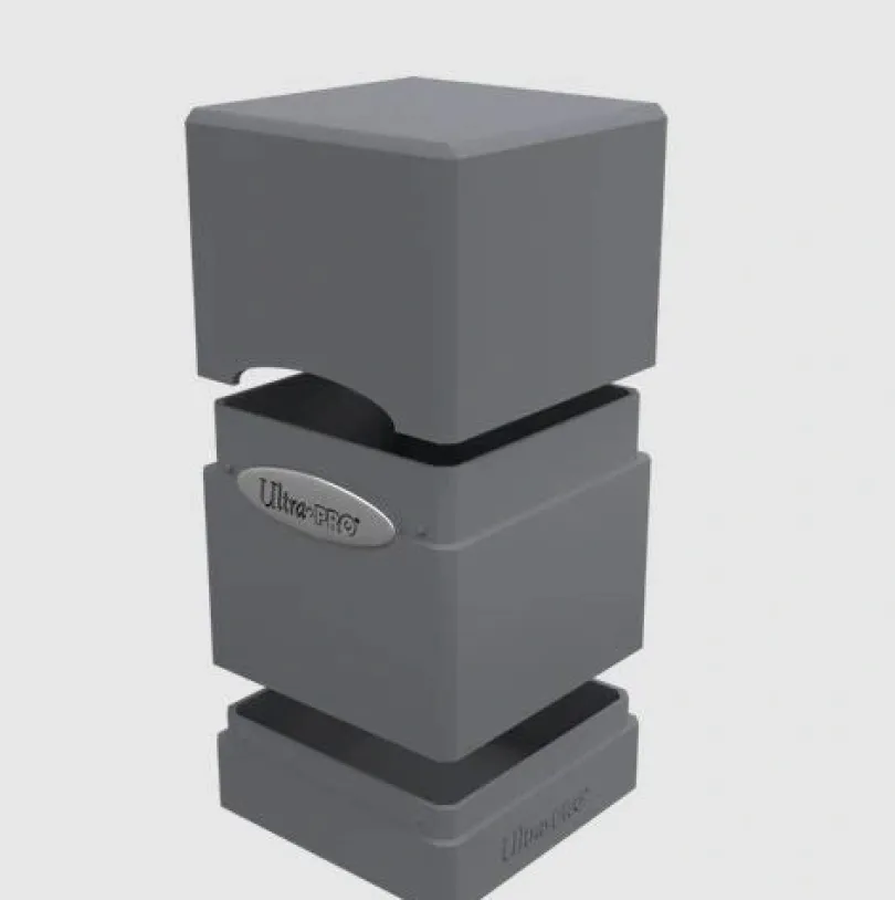 Satin Tower Deckbox Smoke Grey