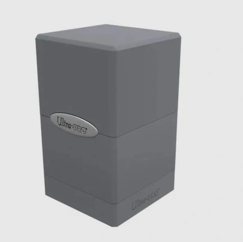 Satin Tower Deckbox Smoke Grey