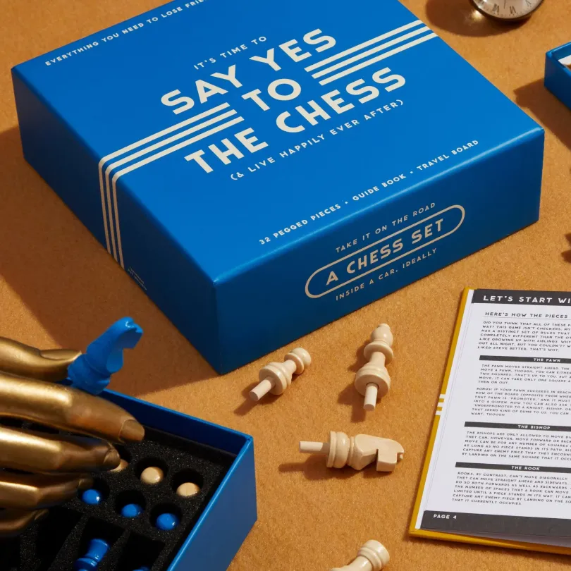 Say Yes To the Chess Game Set