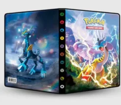 Scarlet and Violet Raging Bolt and Iron Crown 4-Pocket Portfolio for Pokémon
