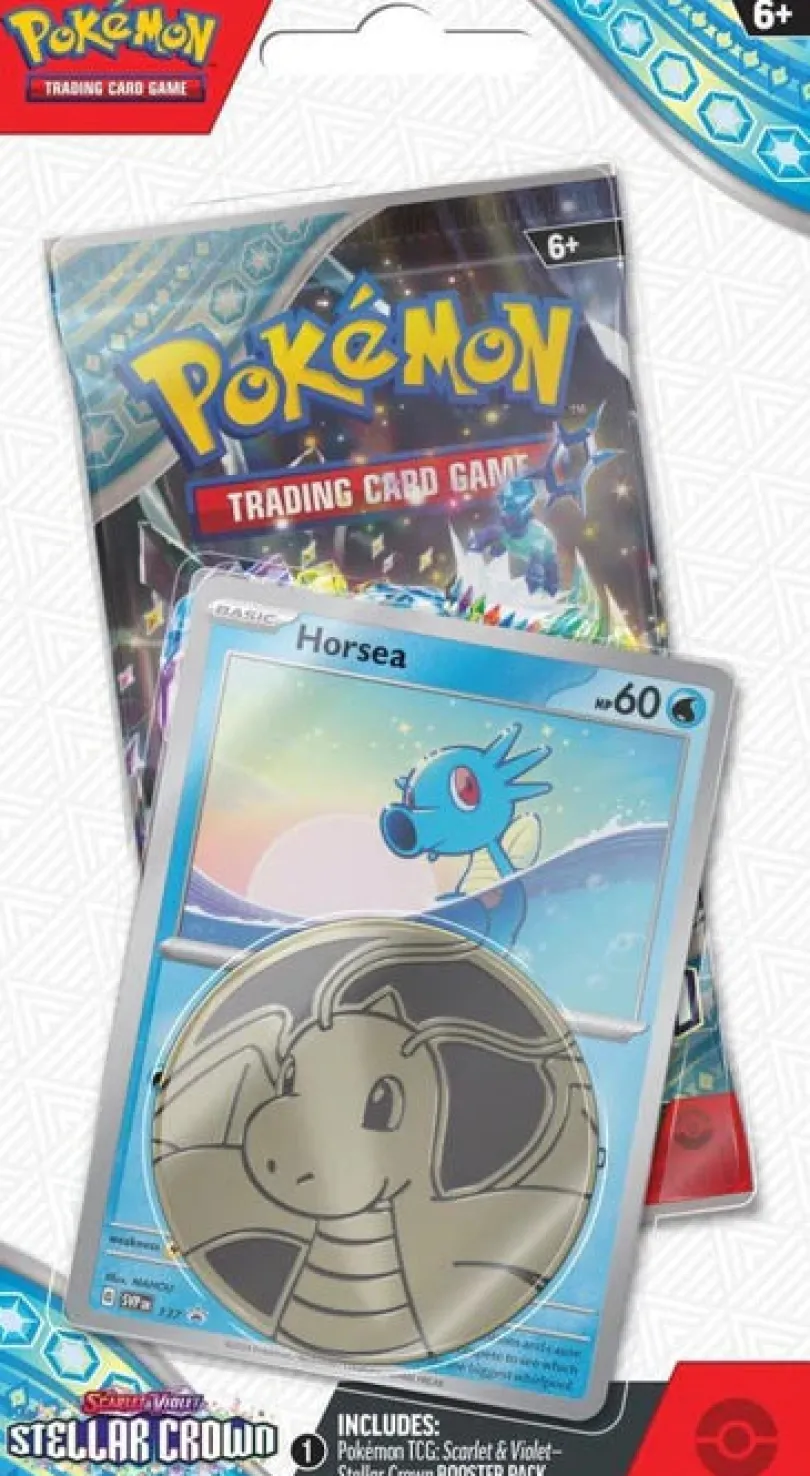 Scarlet & Violet 7 Stellar Crown Checklane Blister - Horsea