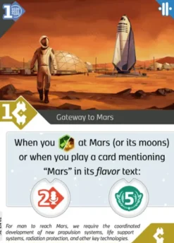 SETI Gateway to Mars Promo Card