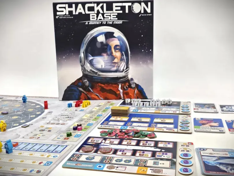 Shackleton Base: A Journey to the Moon