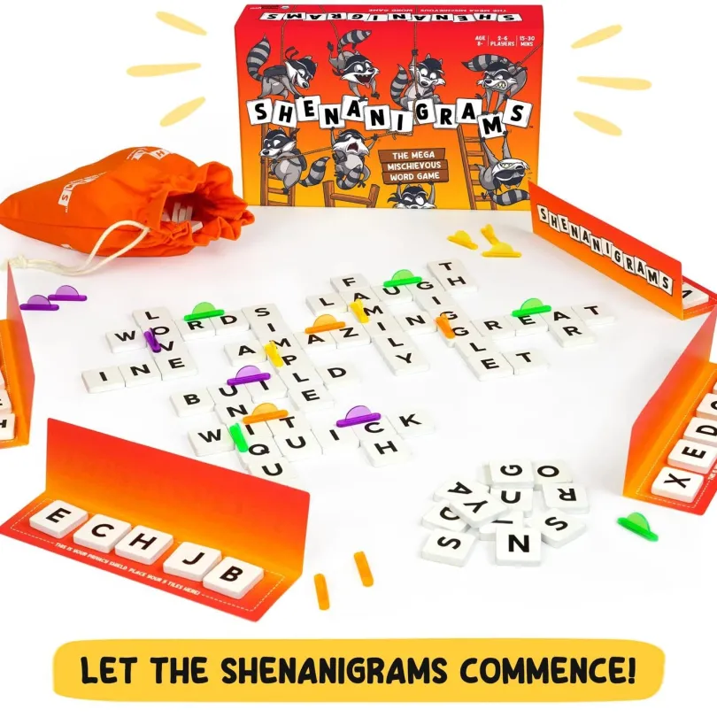 Shenanigrams The Mega Mischievous Word Game
