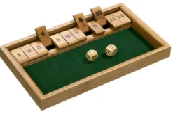 Shut The Box 12 Numbers Bamboo 3271 Philos