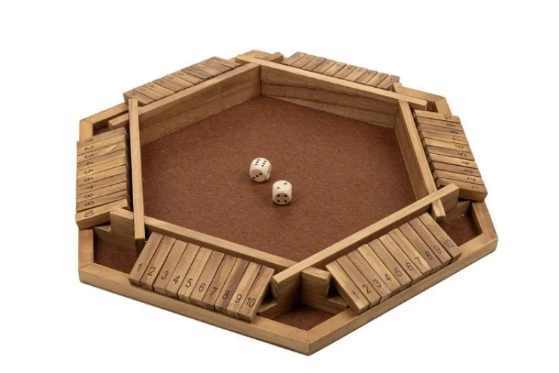 Shut The Box, 10 numbers, 6 players (3130)