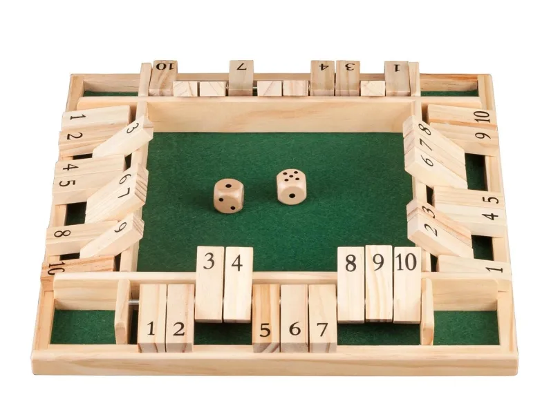 Shut The Box, 10 numbers, variant 4, (3283)