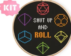 Shut up and roll - Korsstygnskit