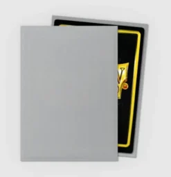 Silver Matte Sleeves Standard Size (100 sleeves)