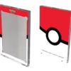 Single 35 Pt One Touch Edge Poke Ball Printed Magnetic Card Holder For Pokemon Ultrapro