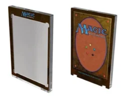 Single 35 Pt One Touch Edge Printed Magnetic Card Holder Classic For Magic The G Ultrapro