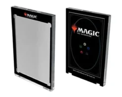 Single 35 Pt One Touch Edge Printed Magnetic Card Holder Modern For Magic The Gathering