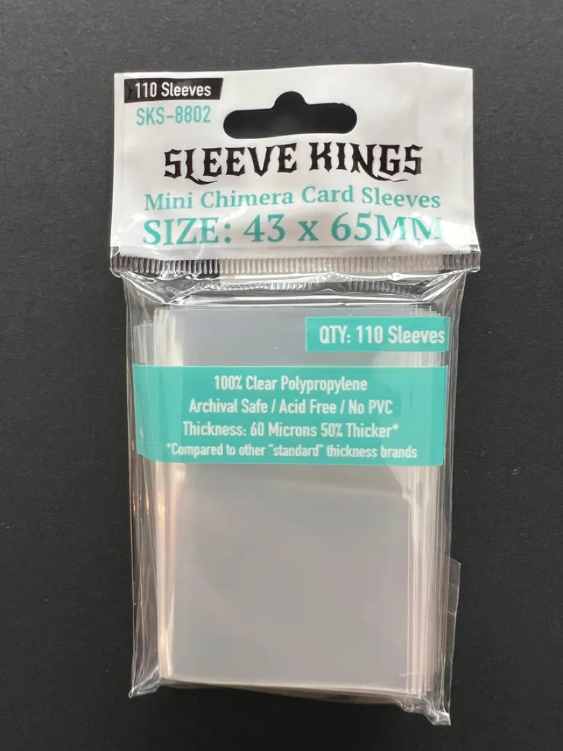 Sleeve Kings - Mini Chimera Card Sleeves, 43x65mm (110)