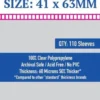 Sleeve Kings - Mini USA Card Sleeves, 41x63mm (110)