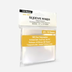 Sleeve Kings - "Wyrmspan" Compatible Card Sleeves, 57x57mm (110)