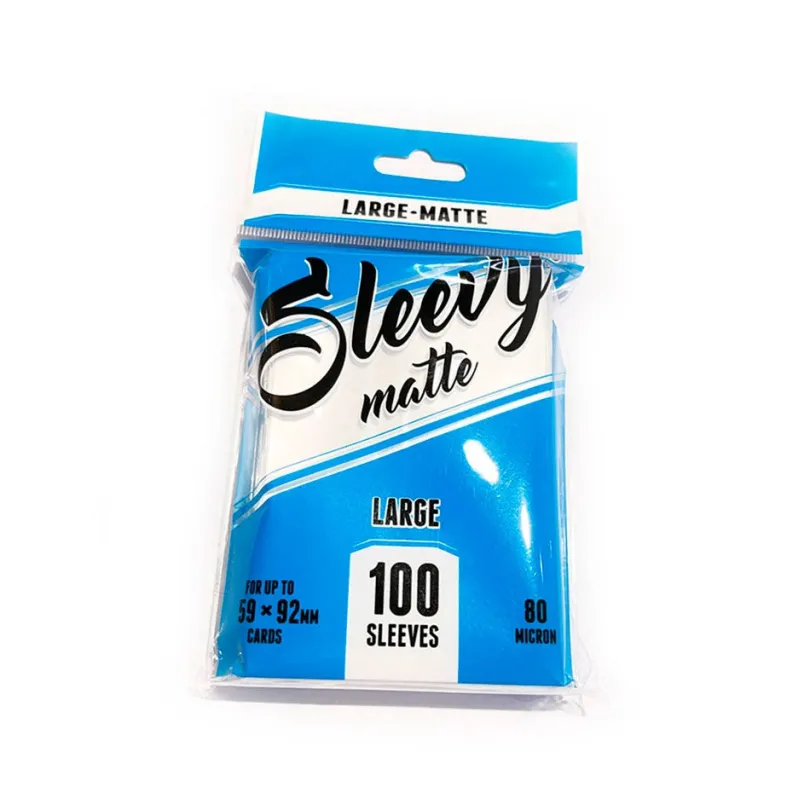 Sleevy Large Matte 100 Sleeves For 59x92 Mm Cards