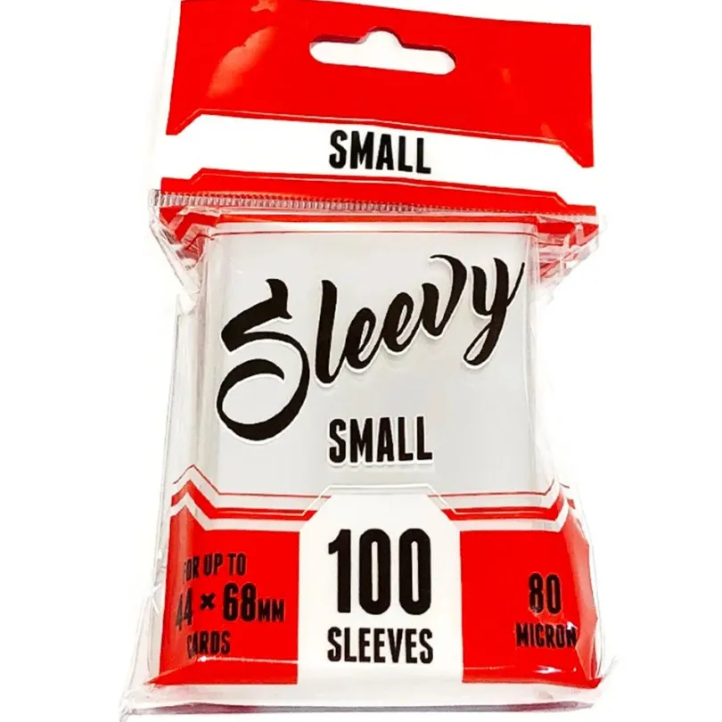 Sleevy SMALL – klara (100 sleeves for 44x68 mm cards)