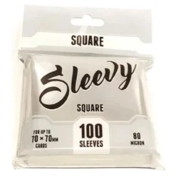 Sleevy Square Klara 100 Sleeves For 70x70 Mm Cards